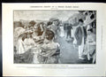 Original Old Antique Print Fashion Dinard Norway Ice Blocks Steamer London 1906
