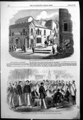 Old Antique Print Poisoning Hong Kong Shop Baker Esing Police Office 1857 19th