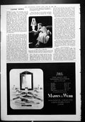 Old Vintage Print Frock Debutante Taffeta Mappin Webb Toilet Service 1921 20th