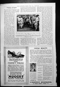 Antique Print Bullocks Holiday India Pola Festival Nugget Boot Polish 1921 20th