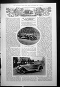 Antique Print International Motor Exhibition Sunbeam Car Napier Sport 1921 20th