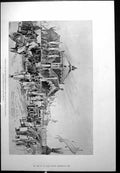 Antique Print Funeral Czar Procession Rail Station Lubianski Sq Moscow 1894