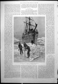 Antique Print Siberia Ice Bound Kara Sea Clearing Propeller Drift Ice 1890 19th