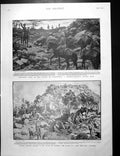 Antique Print News Relief Ladysmith Colonel Plumer'S Advance Mafeking 1900 20th