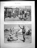 Old British Prisoners Pretoria Railway Pineapples Camp Chieveley 1900 Victorian