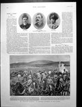 Antique Print Q Battery Charged By The Enemy Boer War Portraits Bredon 1900