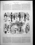 Antique Print Obsolete Modern Uniforms Undress Costume Ceylon Lancers 1892 19th