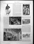Old Prime Minister Maldives Sultan'S Palace Bazaar Male Sail Boat 1886 19th