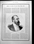 Old H.R.H. Late Louis Iv Grand Duke Hesse Portraits Jh Dalziel 1892Victorian