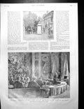 Antique Old Print Peace Conference Hague Sale Prince Wale'S Hackneys 1899 19th