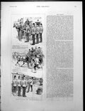 Old Discipline On Detachment Siers Sir F Milner Weather Chart 1890Victorian