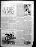 Old Print Daily Graphic Pigeon Post Sketches Boat Race Studio Production