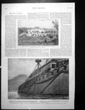 Old Sailors Greek Warship Hydra Medical Schools Guys Queen Visit 1897 19th