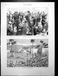 Old Toast German Navy Fighting Egypt Royal Yacht Victoria Albert 1889 19th
