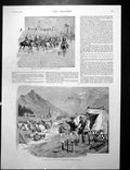 Old Italian Cavalry French Artillery Bugler Alpine Jager Corps 1893Victorian