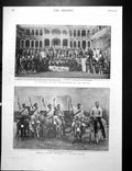 Antique Print Development Soudan Logan'S Horse Portraits People News 1900 20th