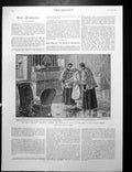 Old Print Pope'S 90Th Birthday Kneeling Relief Ladysmith View Town 1900