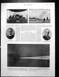 Antique Print Watch Boer Prisoners Ss Catalonia Map Orange Free State 1900