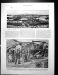 Old Harnessing The Nile Dam Assiout Camp Bloemfontain Ladysmith 1900Victorian