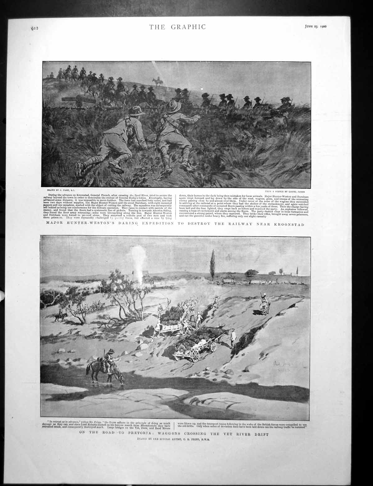 Old Expedition Destroy Railway Kroonstad Treasure'S House York 1900Victorian