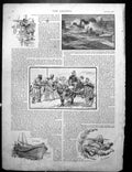 Antique Print Royal National Lifeboat Institution Rescues In Blizzard 1888
