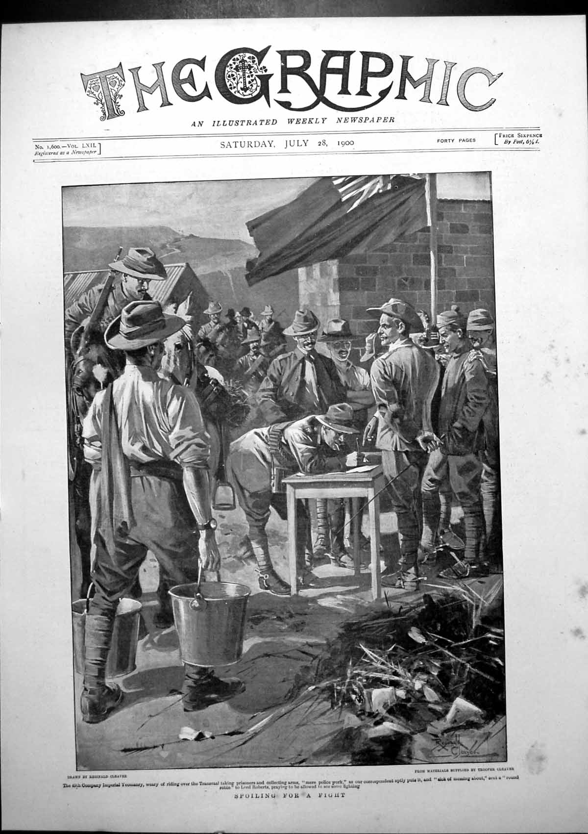 Old Spoiling Fight 49Th Co Imperial Yeomanry Lord Roberts Transvaal19
