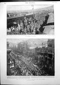 Old Print C I V S Cape Town Leaving Front Mayor Address Modder River 1900 20th