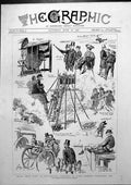 Old Naval Shams Fight Portsmouth Arranged Lord Charles Beresford1887 Victorian