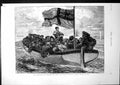 Old Print Bombardment Cartagena Women Children Rescued British Boats 1873 19th