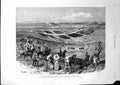 Antique Old Print Review Before Queen Aldershot Ground After March Past 1887