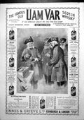 Original Old Antique Print Advert Famous Uam Var Scotch Whisky Invalids 1900