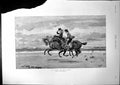 Antique Old Print Gallop Sands Frank Dadd Funeral C Spurgeon Tabernacle 1892