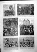 Old Duke Clarence Belfast Queen Glasgow Forth Bridge Emin Pasha 1901 Victorian