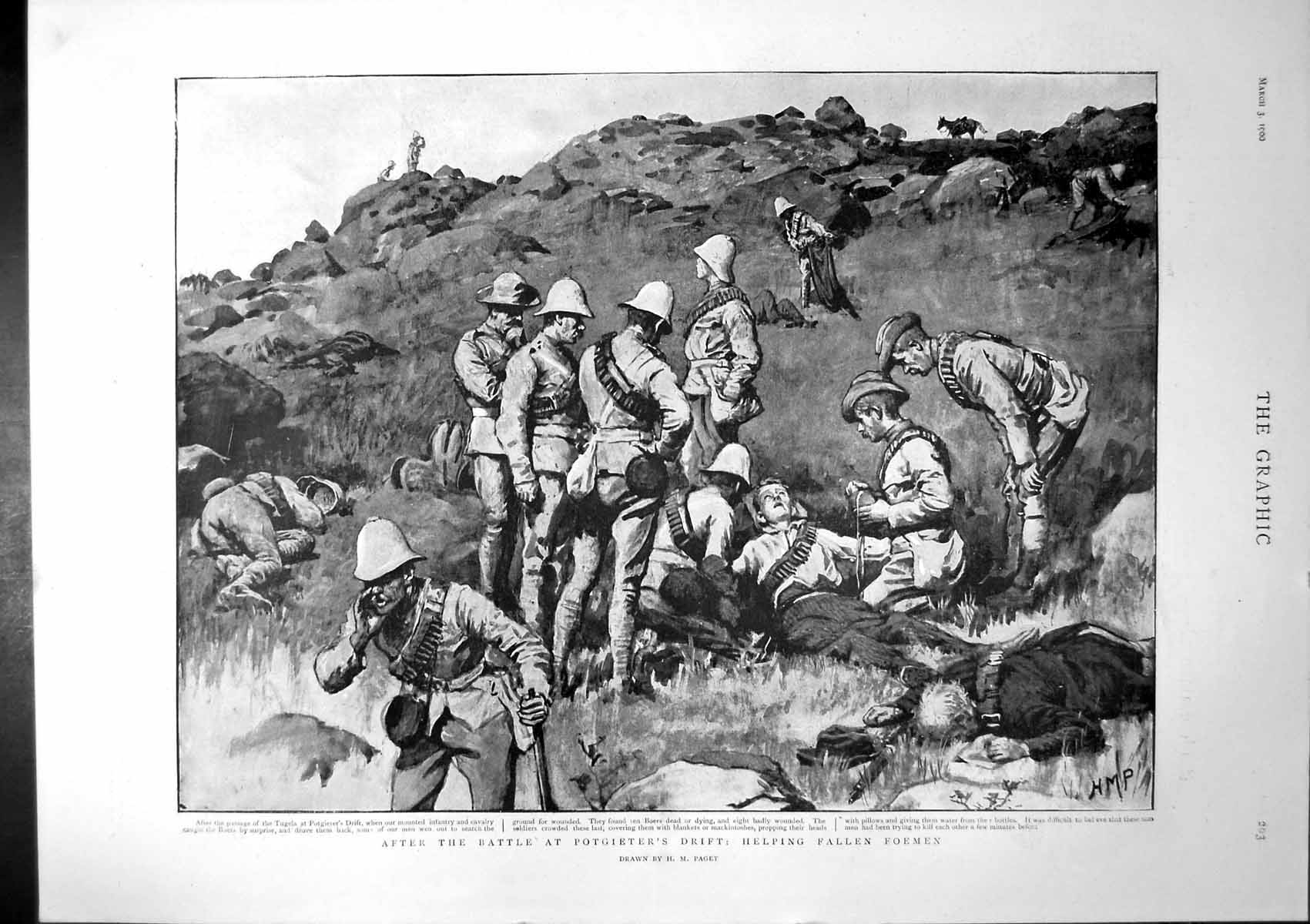 Old Battle Potgieters Drift Fallen Ceylon Contingent South Africa 190 20th