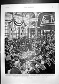 Old Naval Brigade Feast City Effect War Cavalry Horses Worn Out 1900 Victorian