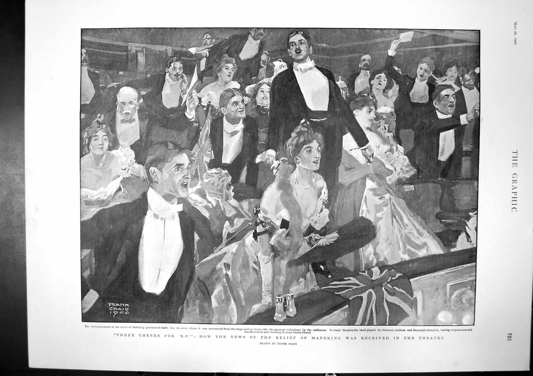 Old Relief Mafeking Celebrated Theatre Infant Prince Henry York 1900 Victorian