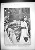 Old Print Siers Queen Mafeking Day National Rifle Association Bisley 190 20th