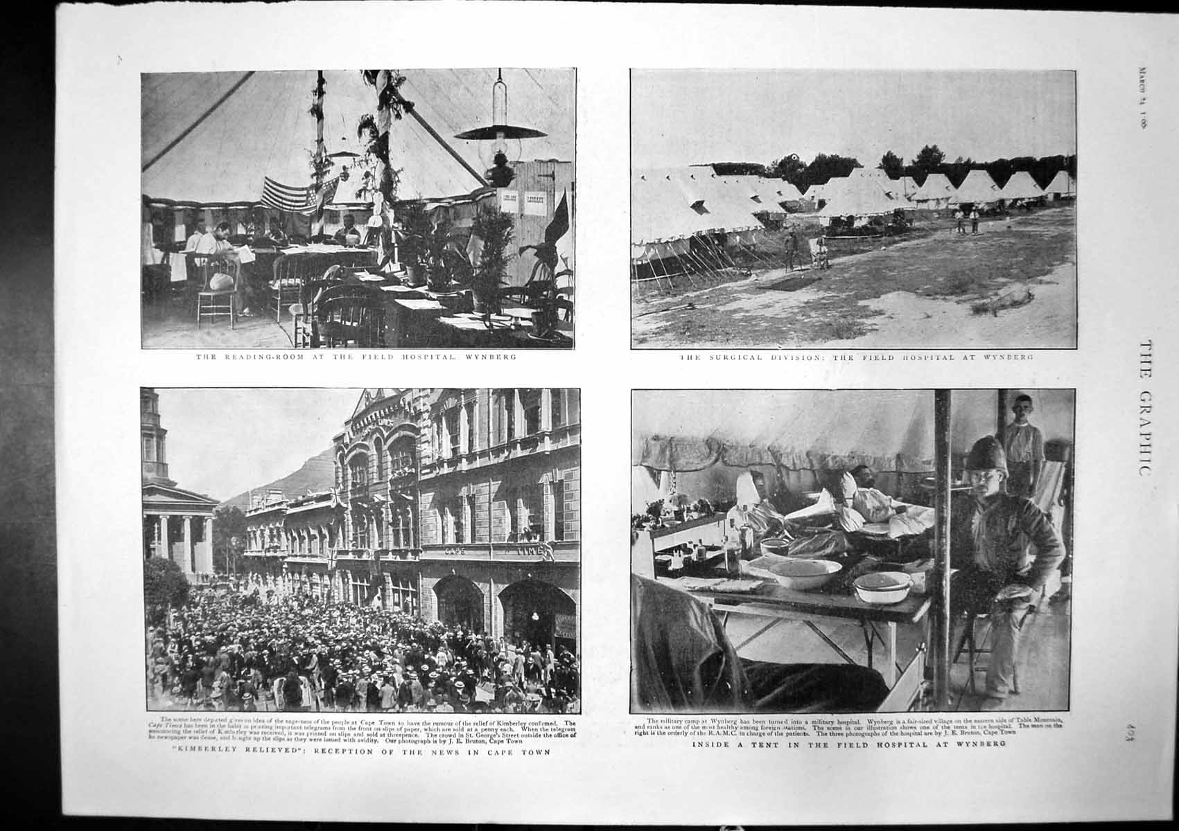 Old Siege Kimberley Mr Rhodes House Barricaded Landrost Christiania19 20th