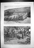 Old Major Fordes Field Hospital Paardeberg Drift Dismantling Dam 1900 Victorian