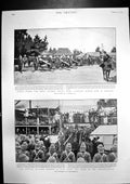 Old Arrival Lord Roberts Cape Town Covered Flag Fought Died For 1900 Victorian