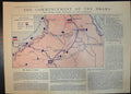 Old Map Three First Battles Natal Dundee Elands Laagte Rietfontein 18 Victorian