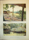Old Print Nyasaland Its People Jumbes Town Kota Kota Port Lake Nyasa 1890 19th