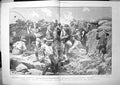 Original Old Antique Print Ingenious Tactics Mafeking Fight Brickfields 1900