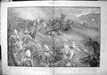 Old Print BetweenFires March Kimberley Gen Frenchs Relief Column 1900