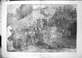 Antique Old Print March Ladysmith Jam Drift Narrow Gorge Shelled Boers 1900