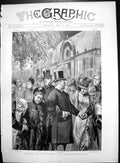 Old Prince Wale'S Garden Party Marlborough House Queen Gladstone 1890 Victorian