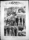 Old Naval Manouevres Experience Trip To Shore Rough Weather Tacking 1890 19th
