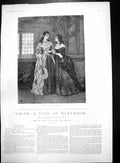 Old Urith Tale Dartmoor Illustrated Frank Dadd Elizabeth Julian 1890 Victorian