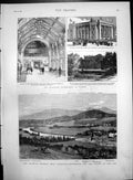 Old Sir Stafford Northcote Ulster Proposed Railway Lochnagar Dee 1883 Victorian