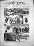 Old Print Land Agitation Ireland Stony Country Mr Parnell'S Potatoes 1880 19th